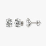 "Reva" Solitaire Diamond Earrings