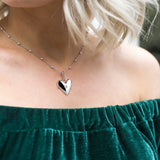 Romantic Small Heart Locket Hot Diamonds