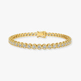 Round Brilliant Diamond Illusion Bracelet BR45558D