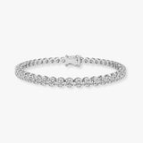 Round Brilliant Diamond Illusion Bracelet BR45558D