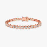 Round Brilliant Diamond Illusion Bracelet BR45558D