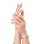 Round Brilliant Diamond and Emerald 3 Claw Bracelet BRDE45512 HEERA DIAMONDS