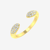 Round Cut 0.23 Carat Fancy Diamond Ring LM JEWELLERY