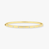 Round Cut 0.51 Carat Diamond Scatter Bangle