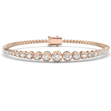 Round Cut Diamond 1.76 Carat Line Tennis Bracelet LM JEWELLERY