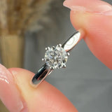 "Rovienne" 0.35 Carat Round Cut Natural Diamond Solitaire Engagement Ring MDR4483