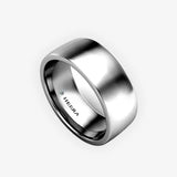 SOFT COURT POLISHED WEDDING RING IN 7MM