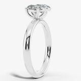 "Sara" 1.75 Carat Toi Et Moi Platinum Engagement Ring SS2S05 HEERA DIAMONDS