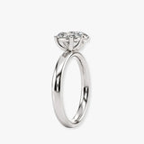 "Sara" 1.75 Carat Toi Et Moi Platinum Engagement Ring SS2S05