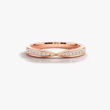 "Sole" 0.15ct Diamond Gradient Eternity Ring ET64