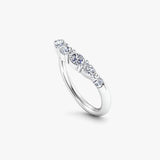 "Solenne" Round Cut 0.5 Carat Diamond Eternity Ring ET85