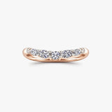 "Solenne" Round Cut 0.5 Carat Diamond Eternity Ring ET85