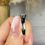 "Sovelle" 0.35 Carat Round Cut Natural Diamond Solitaire Engagement Ring MDC1107