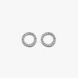 Striking Circle Earrings Hot Diamonds