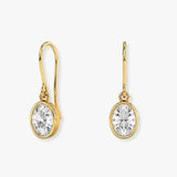 "Sumi" Drop Diamond Earrings