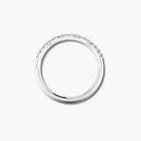 "Suvi" Wave Shaped Micro Set 0.30ct Diamond Eternity Ring ET53 HEERA DIAMONDS