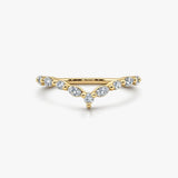 "Sydney" Dainty Shaped 0.35ct Diamonds Eternity Ring ET24