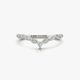 "Sydney" Dainty Shaped 0.35ct Diamonds Eternity Ring ET24