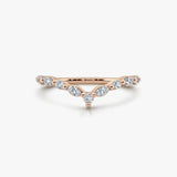 "Sydney" Dainty Shaped 0.35ct Diamonds Eternity Ring ET24