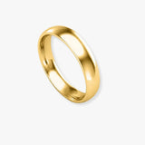 TRADITIONAL COURT POLISHED WEDDING RING IN 5MM WIDTH