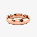 TRADITIONAL COURT POLISHED WEDDING RING IN 5MM WIDTH
