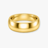 TRADITIONAL COURT POLISHED WEDDING RING IN 6MM WIDTH