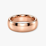 TRADITIONAL COURT POLISHED WEDDING RING IN 8MM WIDTH