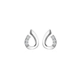 Teardrop Earrings Hot Diamonds