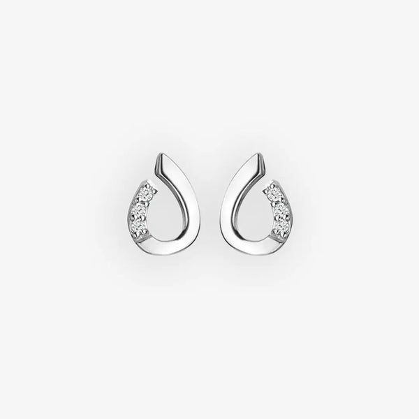 Teardrop Earrings Hot Diamonds