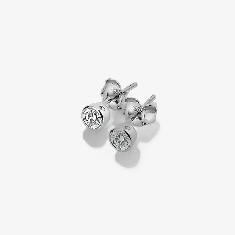 Tender White Topaz Earrings Hot Diamonds