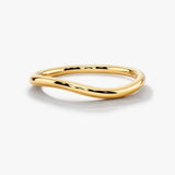 "Thea" Irregular Subtle Shaped Eternity Ring ET37