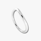"Thea" Irregular Subtle Shaped Eternity Ring ET37