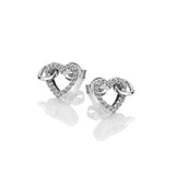 Togetherness Open Heart Earrings Hot Diamonds