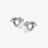 Togetherness Open Heart Earrings Hot Diamonds