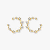 "Tova" 0.95 CT Drop Diamond Earrings