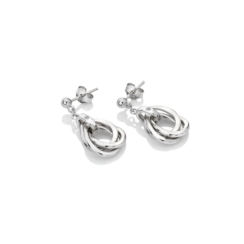 Trio Teardrop Earrings Hot Diamonds