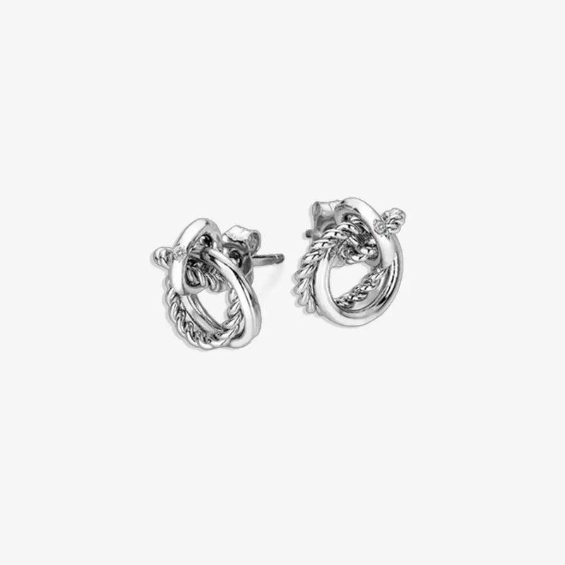 Unity Circle Earrings Hot Diamonds