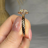 "Valissea" 2.21 Carat Round Cut Diamond Engagement Ring HLR481 HEERA DIAMONDS