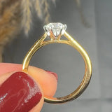 "Valoura" 0.50 Carat Round Cut Natural Diamond Solitaire Engagement Ring MDC497