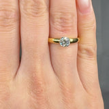 "Valtessa" 0.51 Carat  Round Cut Natural Diamond Solitaire Engagement Ring MDR3103