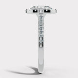 "Veronica" 1.75 Carat Oval Cut Diamond Matching Bridal Set Engagement Ring HEERA DIAMONDS
