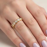 "Veya" 0.32 Carat Diamond Half Eternity Ring ET103 HEERA DIAMONDS