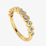 "Veya" 0.32 Carat Diamond Half Eternity Ring ET103
