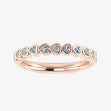 "Veya" 0.32 Carat Diamond Half Eternity Ring ET103