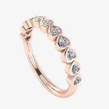 "Veya" 0.32 Carat Diamond Half Eternity Ring ET103