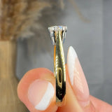 "Vionelle" 0.27 Carat  Round Cut Natural Diamond Solitaire Engagement Ring MDR3797