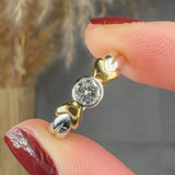 "Viora" 0.30 Carat Round Cut Natural Diamond Solitaire Engagement Ring MDR2403
