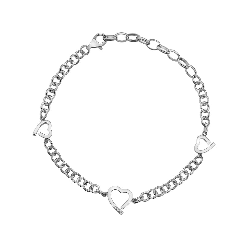 Warm Heart Bracelet Hot Diamonds