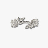 "Wren" Leaf and Branch 0.85ct Diamond Open Eternity Ring ET58