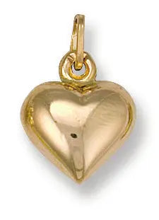 Y/G Heart Pendant Heera Diamonds
